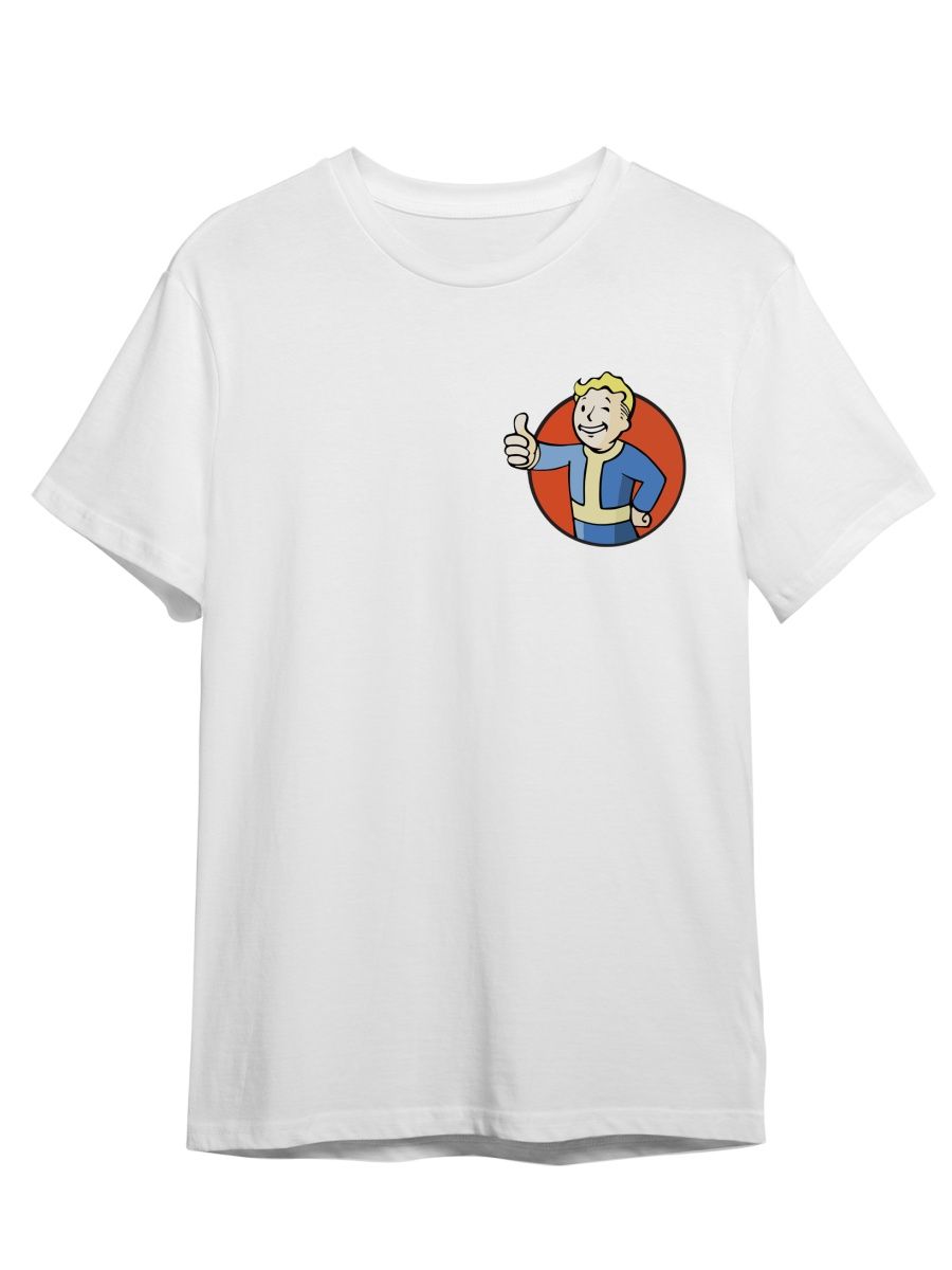 

Футболка унисекс СувенирShop Fallout/Фоллаут 11 белая L, Белый, "Fallout/Фоллаут" 11