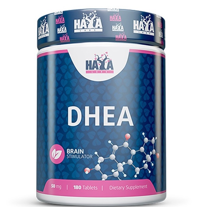 

Витамины и минералы для спортсменов Haya Labs DHEA ДГЭА 100 мг 180 таблеток