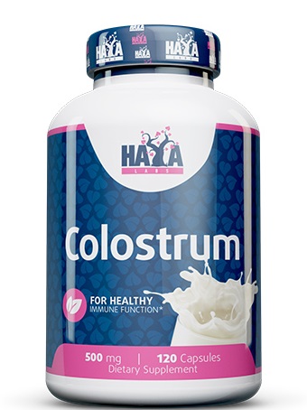 

Витамины и минералы для спортсменов Haya Labs Colostrum Молозиво 500 мг 120 капсул