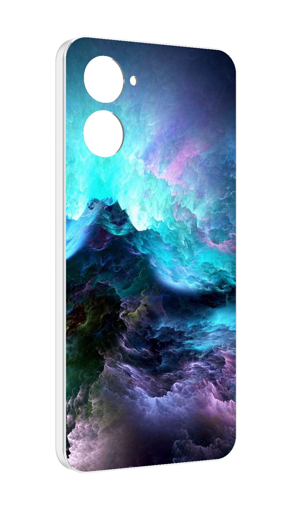 

Чехол MyPads Волна для Realme 10S противоударный, Tocco