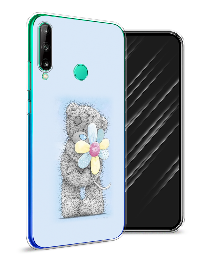 

Чехол Awog на Huawei P40 lite E "Me to you с ромашкой", Голубой;серый;желтый, 612450-2