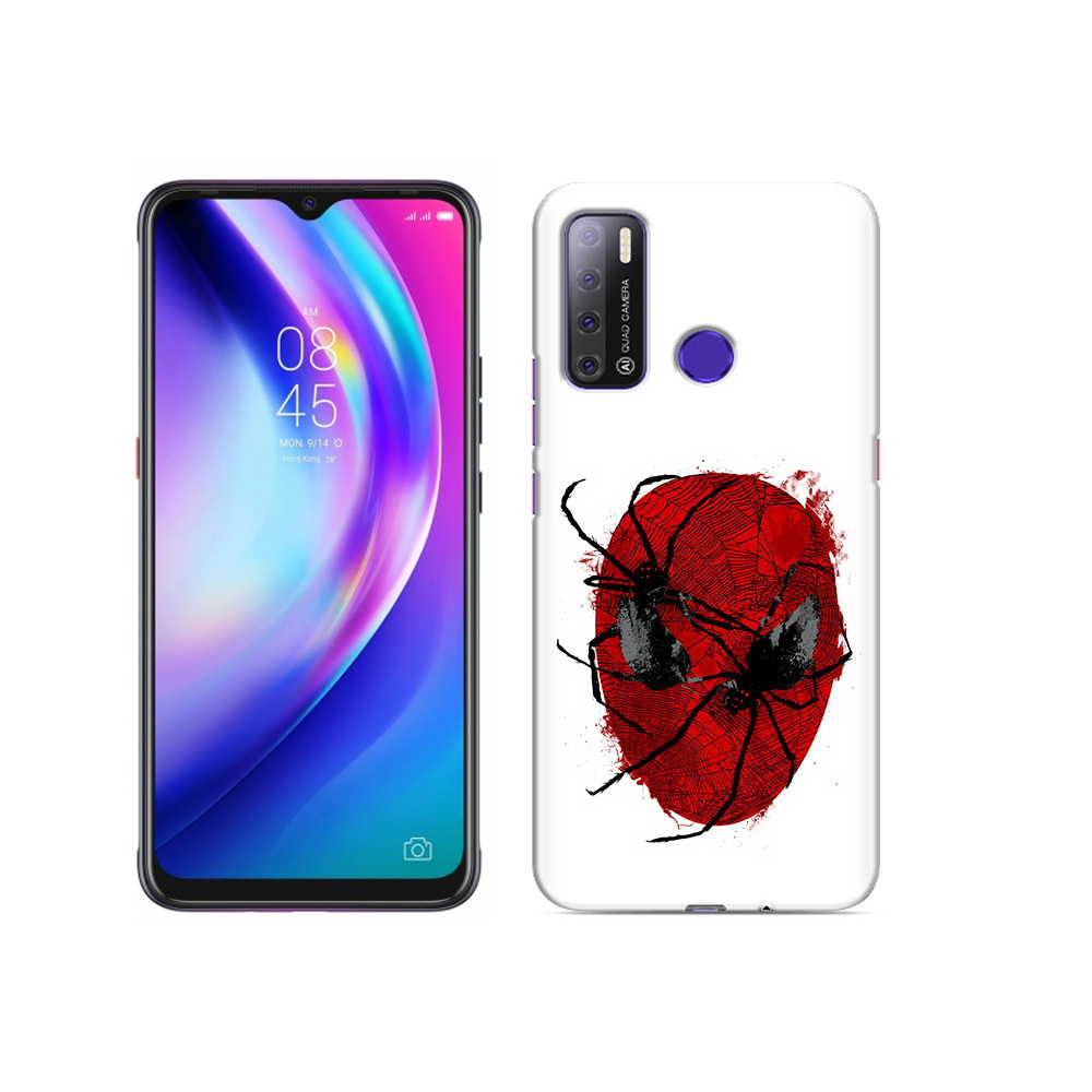 

Чехол MyPads Tocco для Tecno Pouvoir 4 человек паук, Прозрачный, Tocco