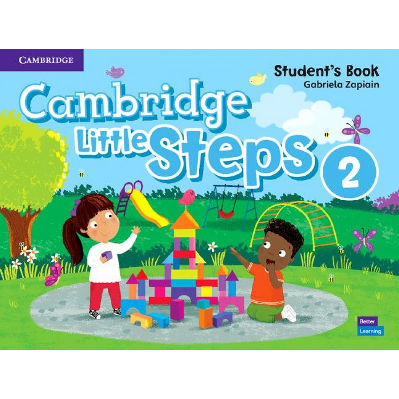 фото Книга cambridge little steps 2. students book cambridge audio