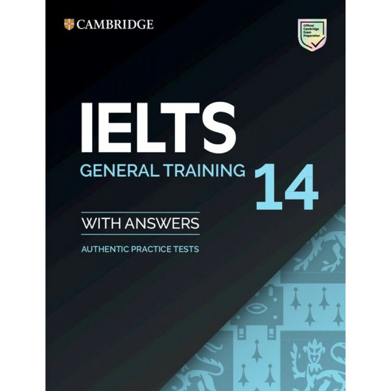 фото Книга cambridge ielts 14 general training. students book with answers cambridge audio