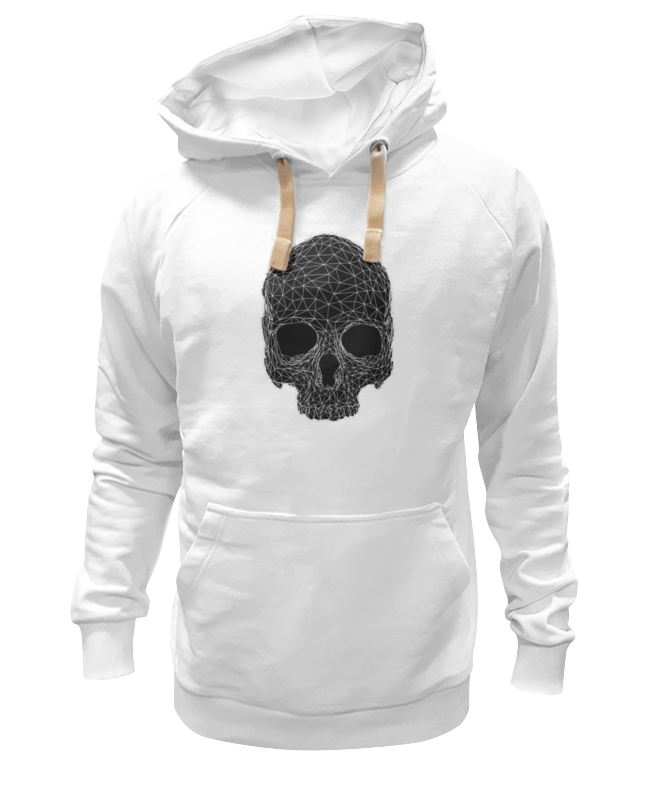 

Худи унисекс Printio Skull art белое S, Белый, Skull art