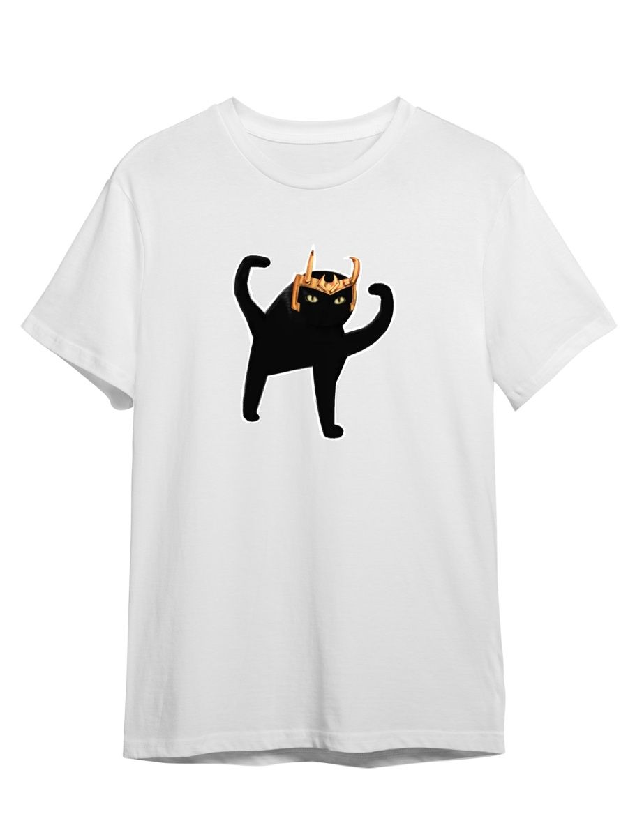 

Футболка унисекс СувенирShop Кот/Локи/Ъуъ 28 белая XL, Белый, "Кот/Локи/Ъуъ" 28