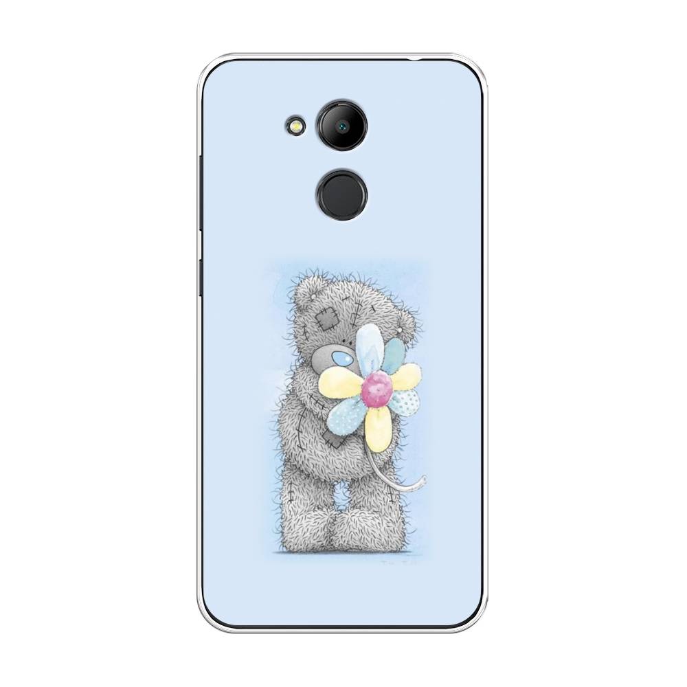 

Чехол Awog на Honor 6C Pro "Me to you с ромашкой", Голубой;серый;желтый, 63850-2