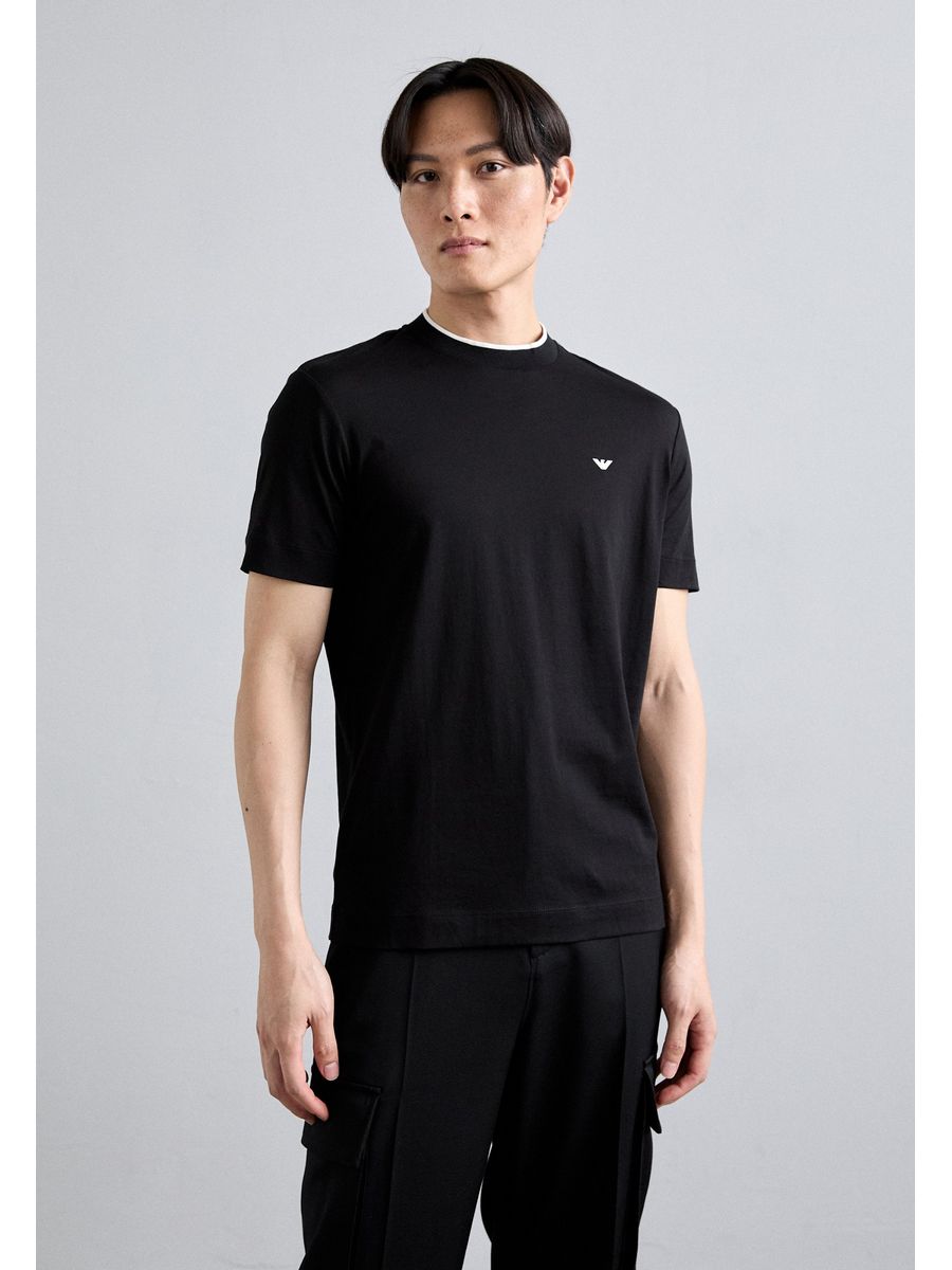 

Футболка мужская Emporio Armani EA822O0EE черная 2XL, Черный, EA822O0EE