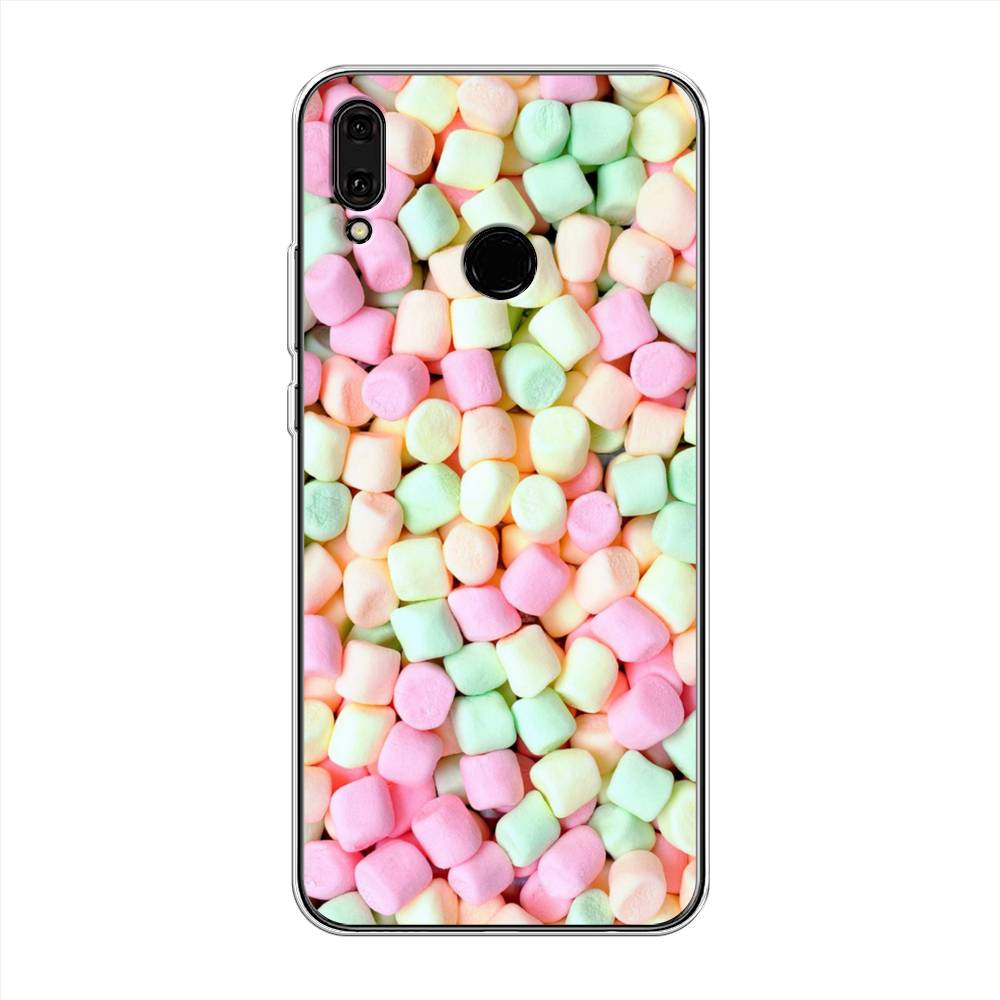 фото Чехол awog "marshmallows" для huawei y9 2019