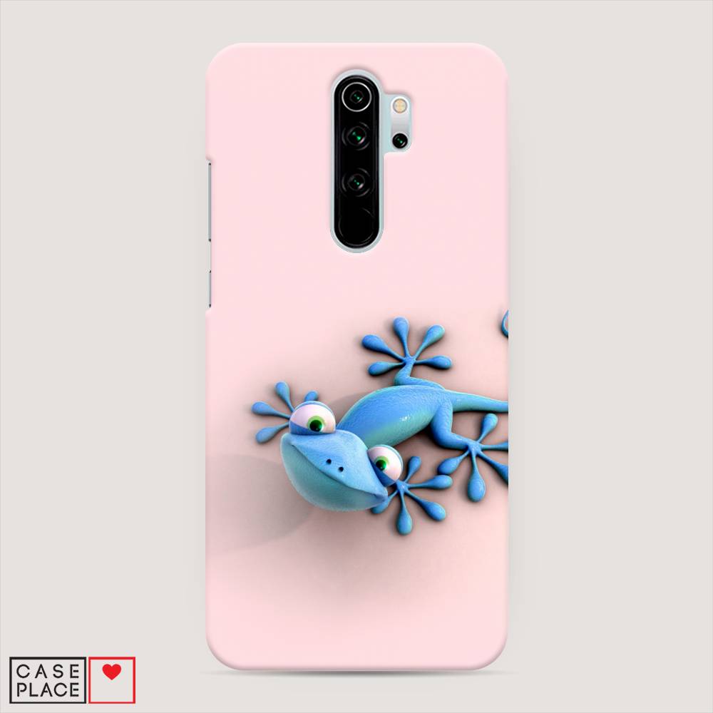 

Пластиковый чехол "Голубая ящерка" на Xiaomi Redmi Note 8 Pro, 36620-1