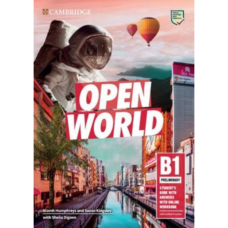 

Книга Open World. B1 Preliminary. Students Book with Answers with Online Workbook