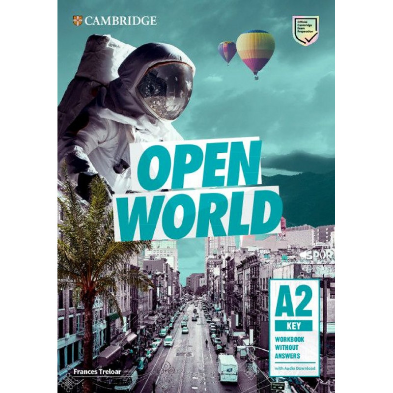 фото Книга open world. a2 key. workbook without answers with audio download cambridge audio