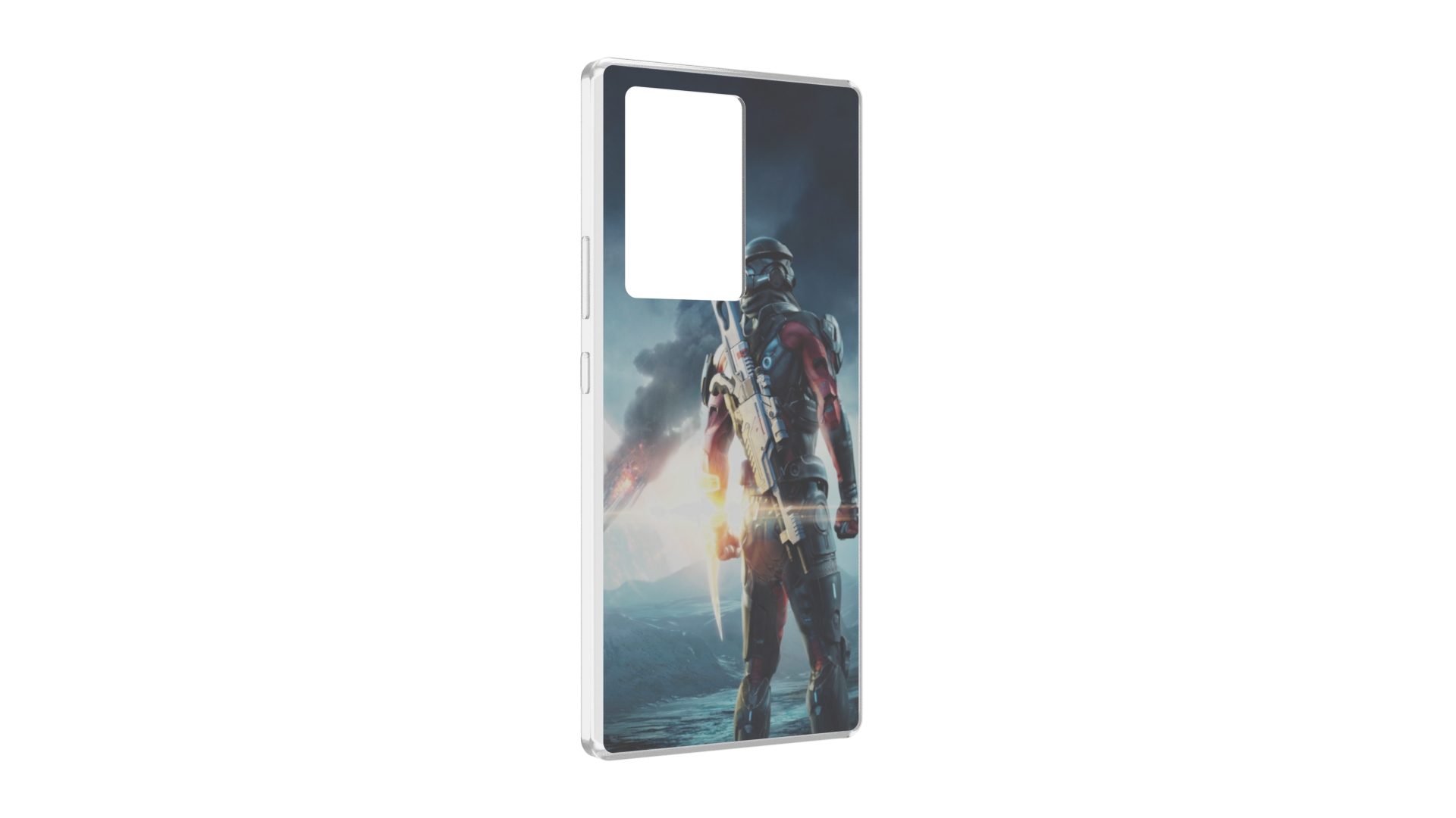 

Чехол MyPads Mass Effect Andromeda Ryder для ZTE Nubia Z40 Pro, Прозрачный, Tocco
