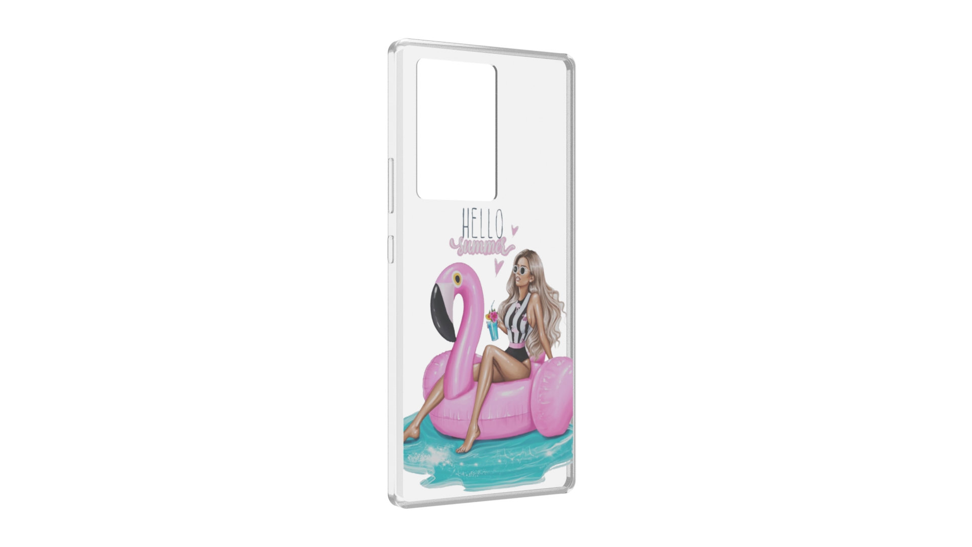 

Чехол MyPads Hello-summer для ZTE Nubia Z40 Pro, Прозрачный, Tocco