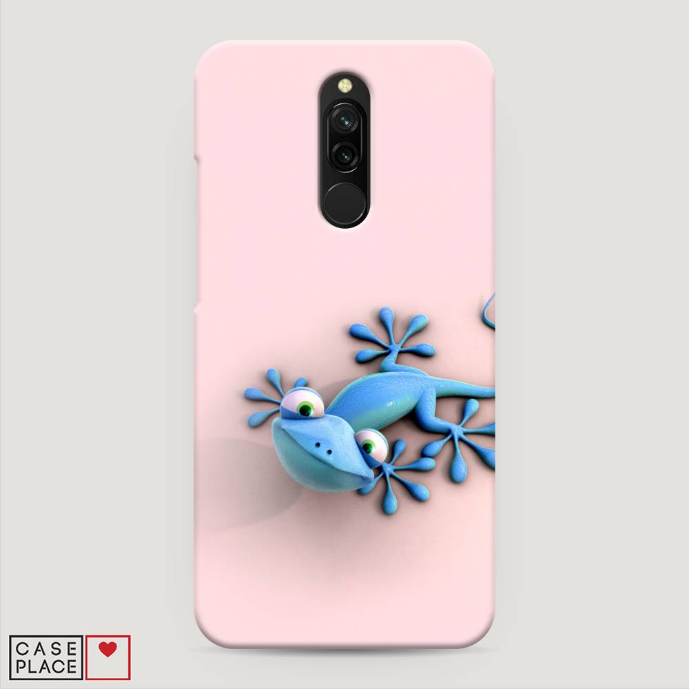 

Пластиковый чехол "Голубая ящерка" на Xiaomi Redmi 8, 37120-1