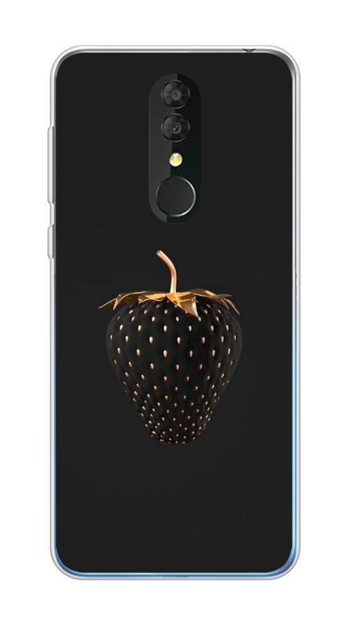 

Чехол Awog на Alcatel 3 5053Y (2019) / Алкатель 3 5053Y (2019) "Черно-золотая клубника", Разноцветный, 170550-10