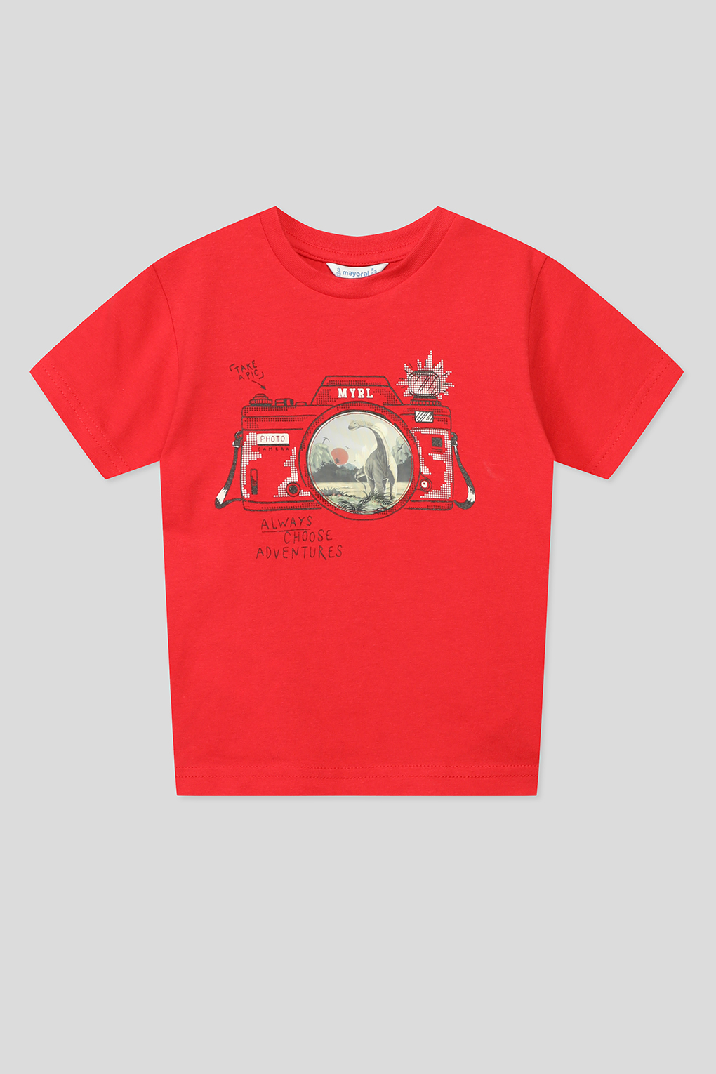 

Футболка детская Mayoral 3003 красный, 110, 3003
