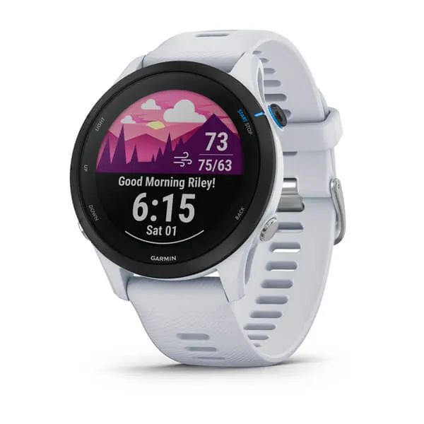 Смарт-часы Forerunner 255 Music Whitestone серый (010-02641-31)