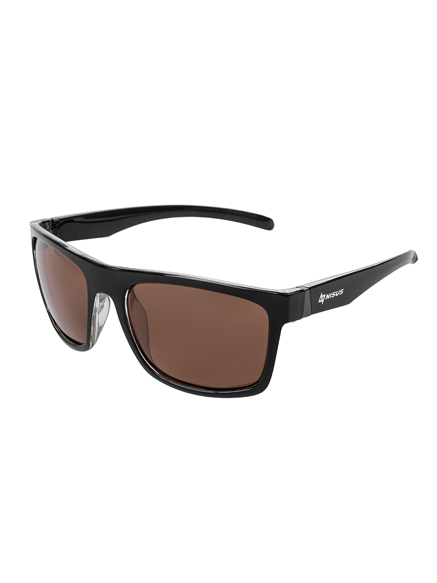 Спортивные солнцезащитные очки унисекс Nisus N-OP-LZ0308 коричневые