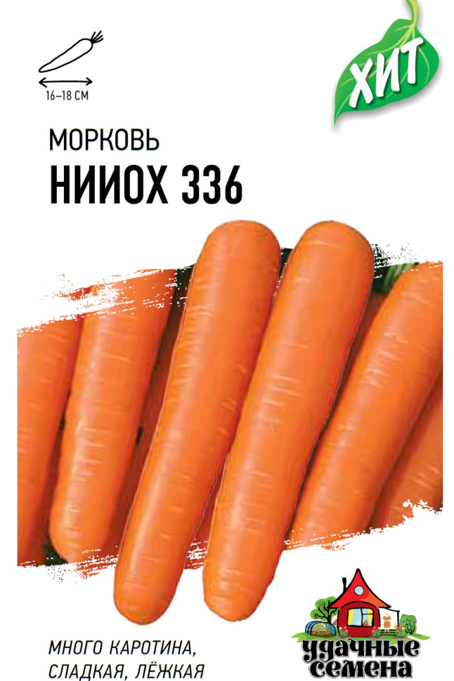

Семена морковь НИИОХ 336 Удачные семена 1071859177-20 20 уп.