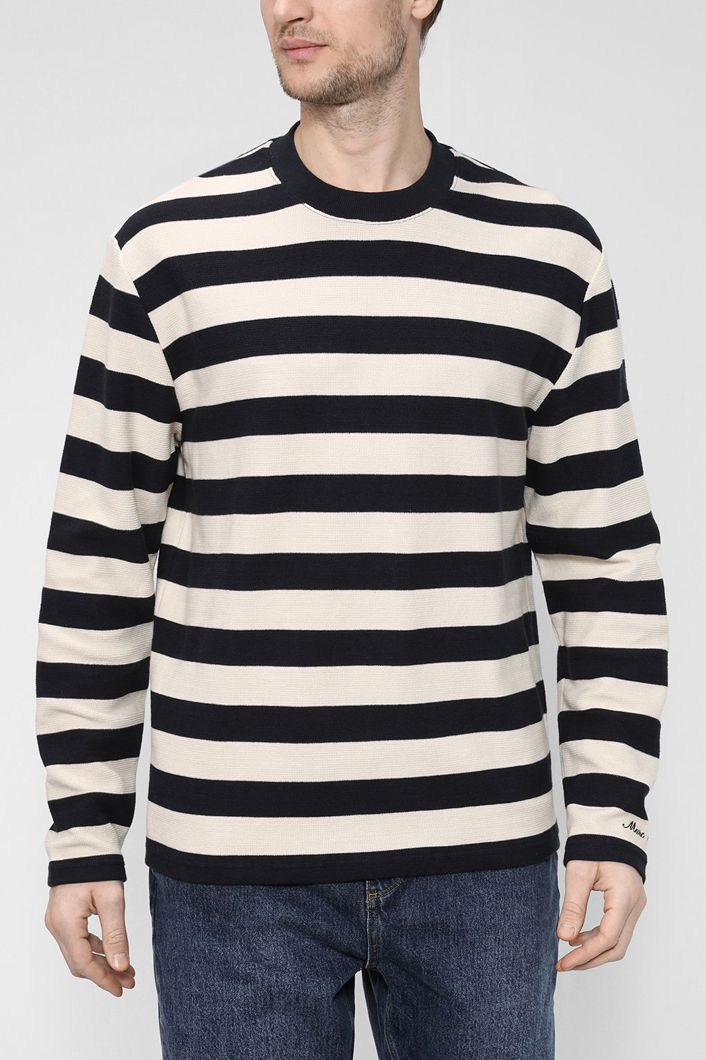 

Лонгслив мужской Marc O’Polo 320219552026 синий XL, 320219552026