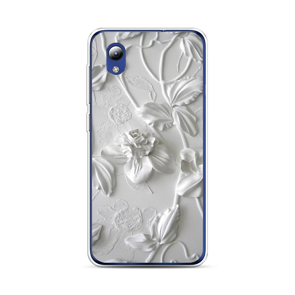 

Чехол Awog на ZTE Blade A31 Lite / ЗТЕ Блэйд A31 Lite "Гипсовые цветы", 134750-7