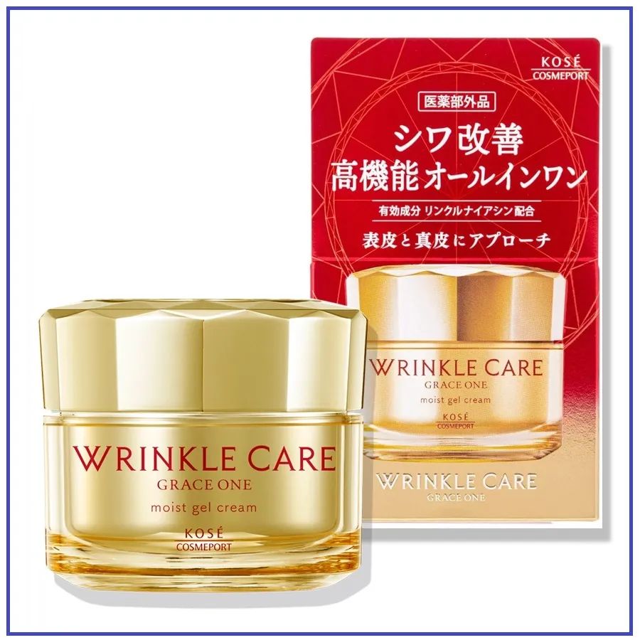 Крем KOSE для лица против морщин Grace One Wrinkle Care Moist Gel 5500₽