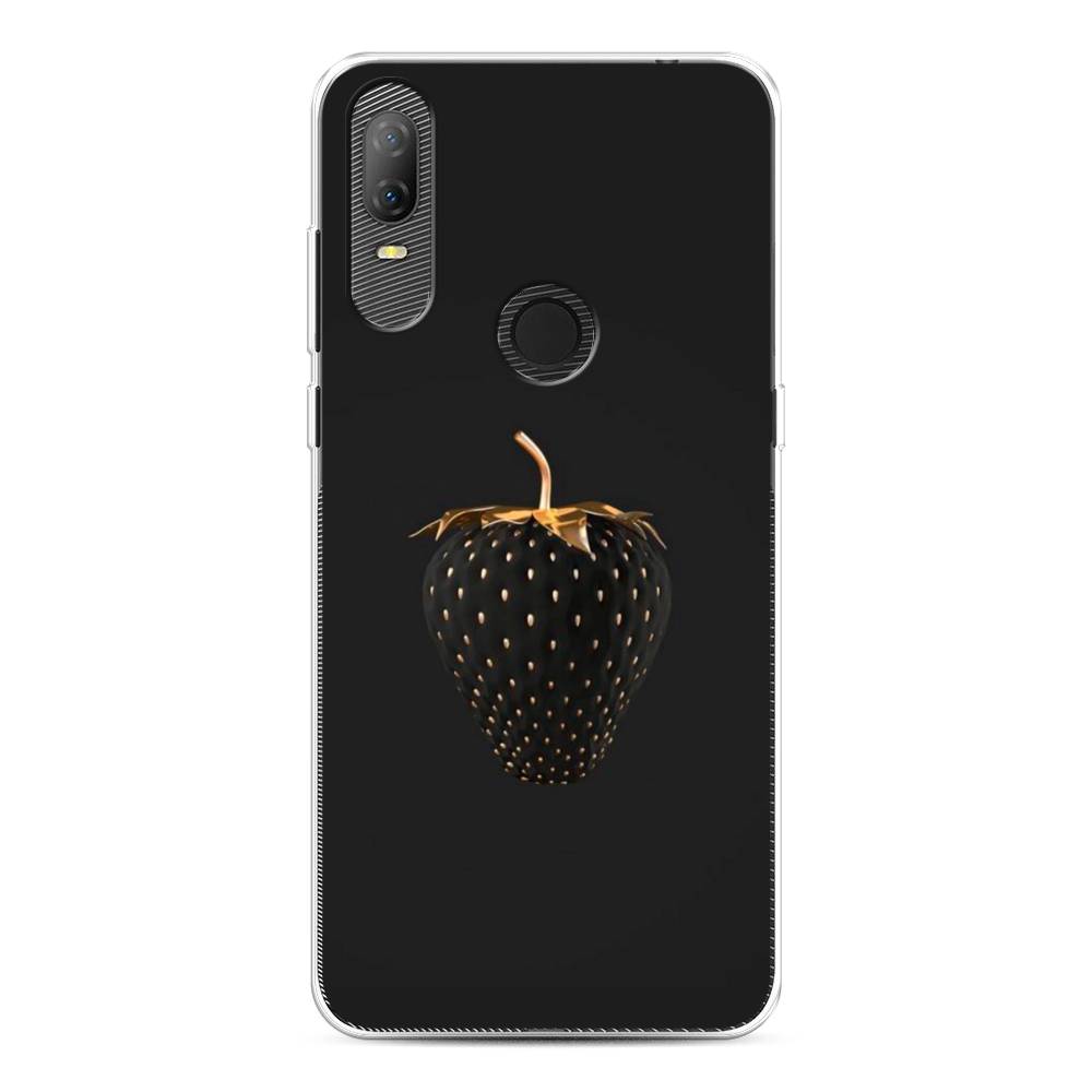 

Чехол Awog на Alcatel 1V (2020) 5007U / Алкатель 1V (2020) 5007U "Черно-золотая клубника", 170950-10
