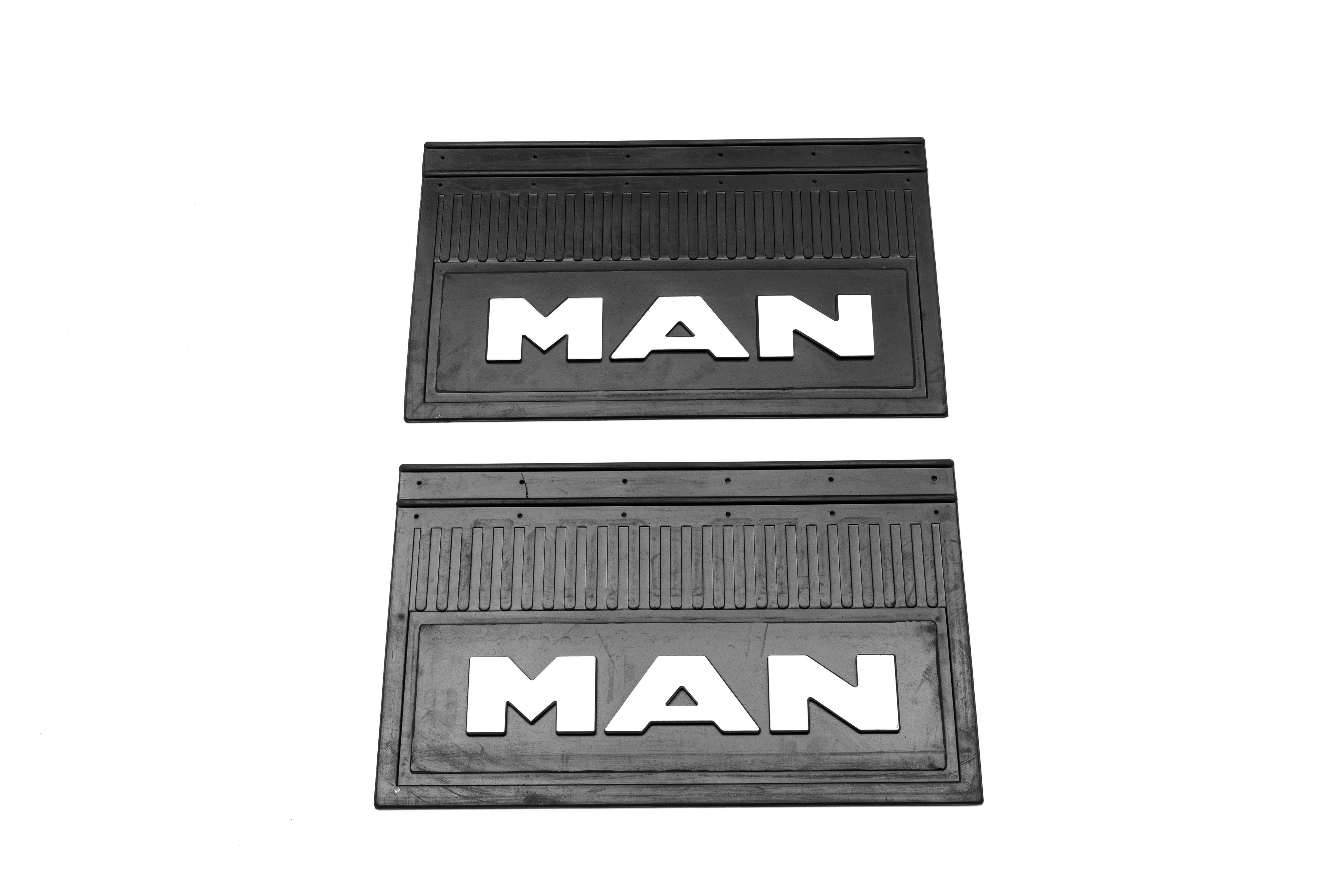 

Комплект брызговиков "MAN" (задние резина)