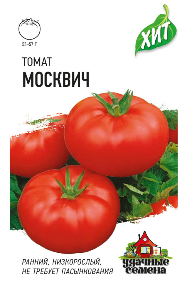 

Семена томат Москвич Удачные семена 1071858440-20 20 уп.