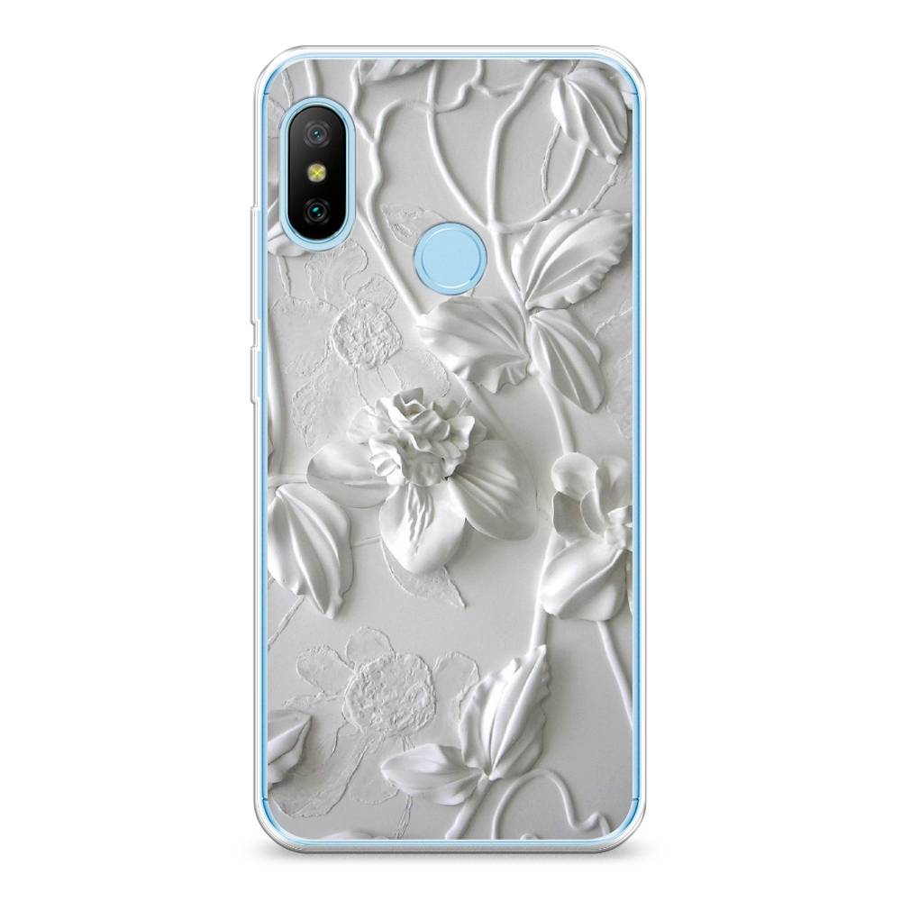 

Чехол Awog на Xiaomi Redmi 6 Pro/6 Plus/Mi A2 Lite "Гипсовые цветы", 33950-7