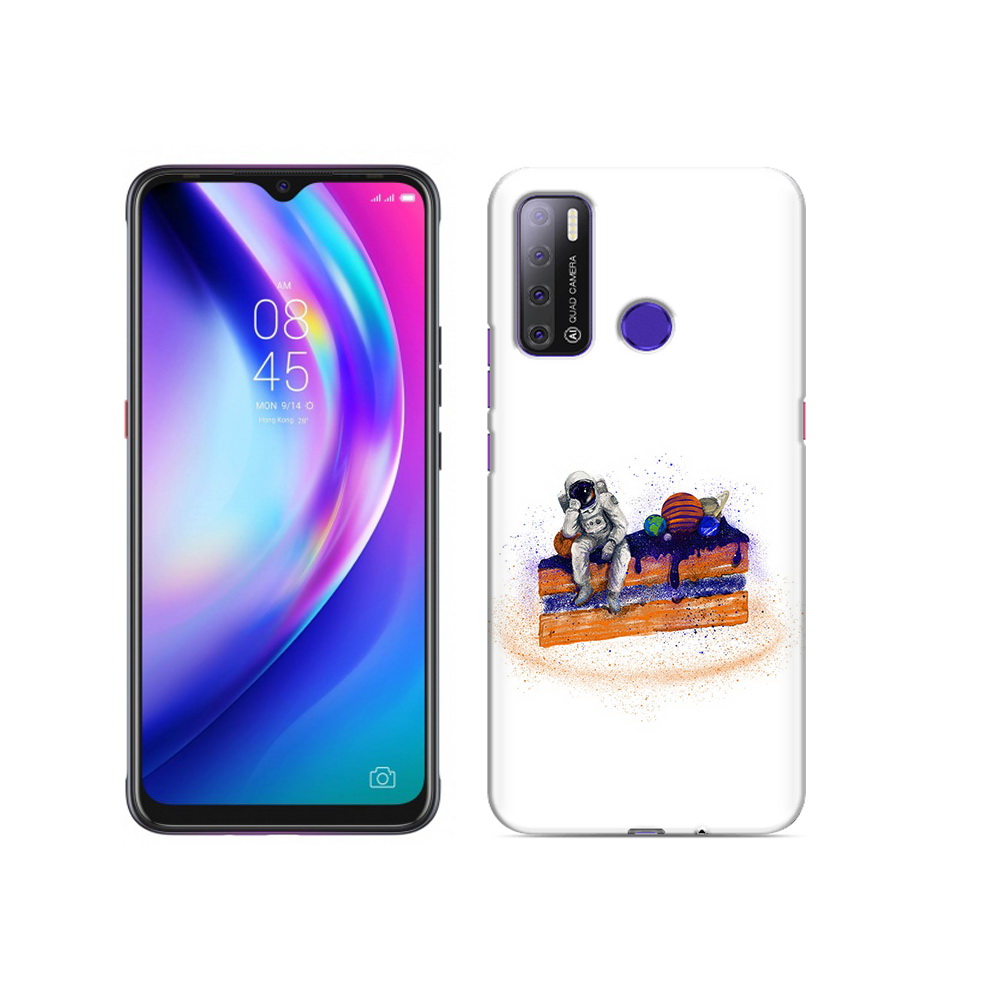 

Чехол MyPads Tocco для Tecno Pouvoir 4 торт с планетами, Прозрачный, Tocco