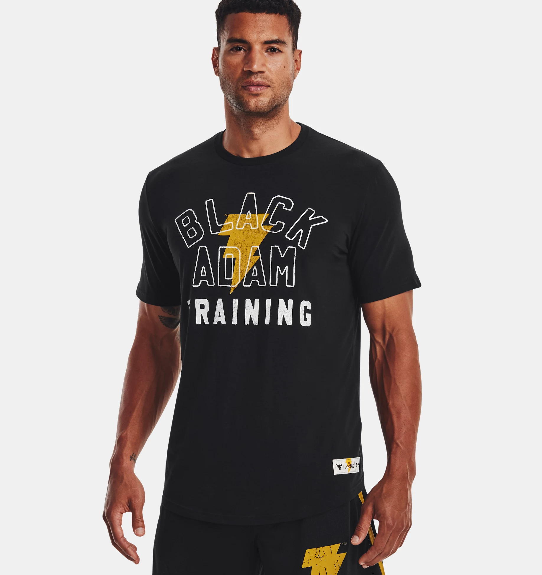 Футболка мужская Under Armour Pjt Rock BA Graphic, SS 2, черный, S