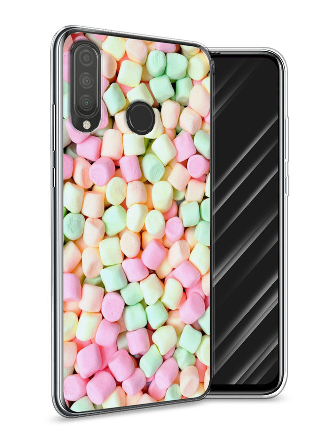 

Чехол Awog на Huawei P30 Lite "Marshmallows", Зеленый;желтый;розовый, 67950-10