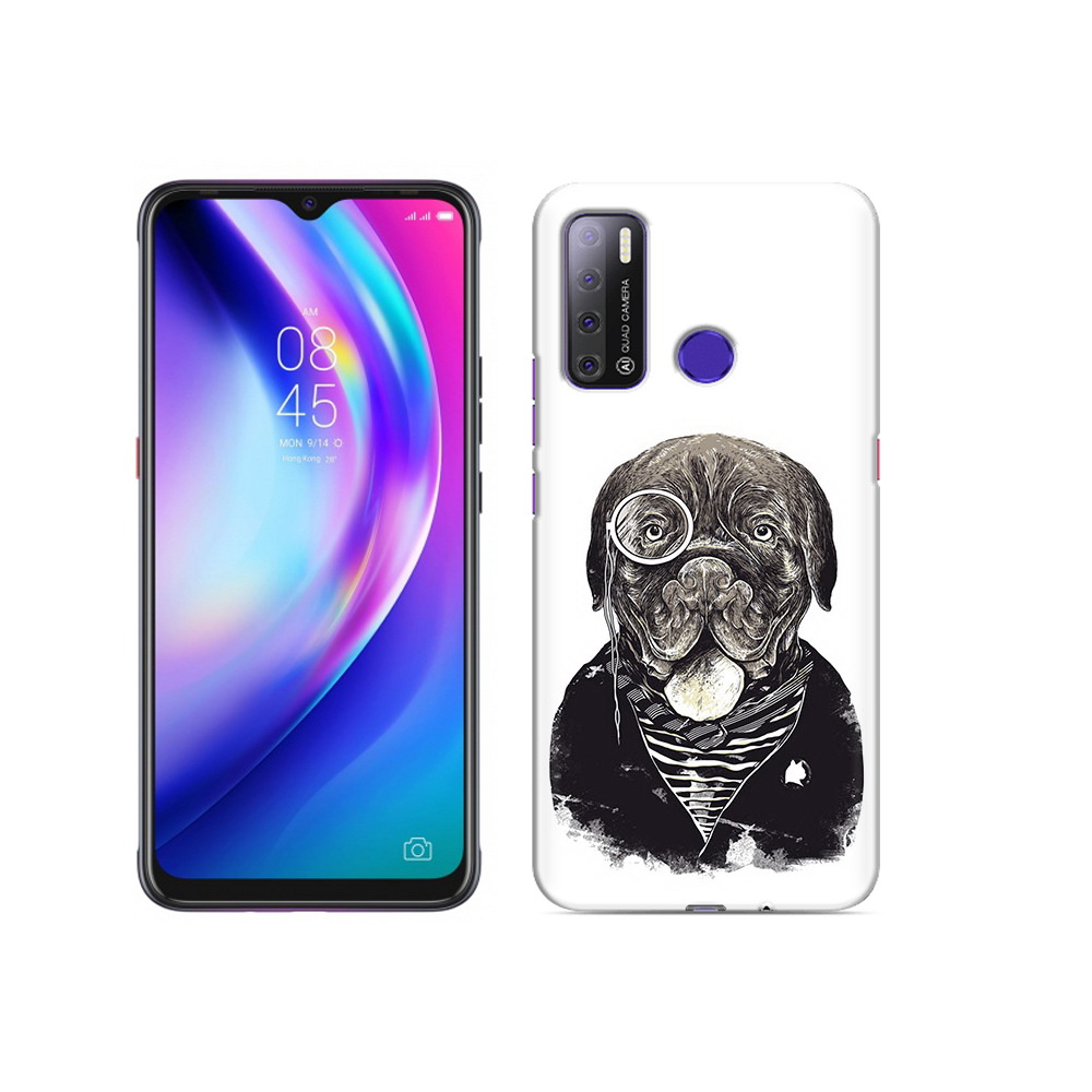 

Чехол MyPads Tocco для Tecno Pouvoir 4 солидный песик, Прозрачный, Tocco