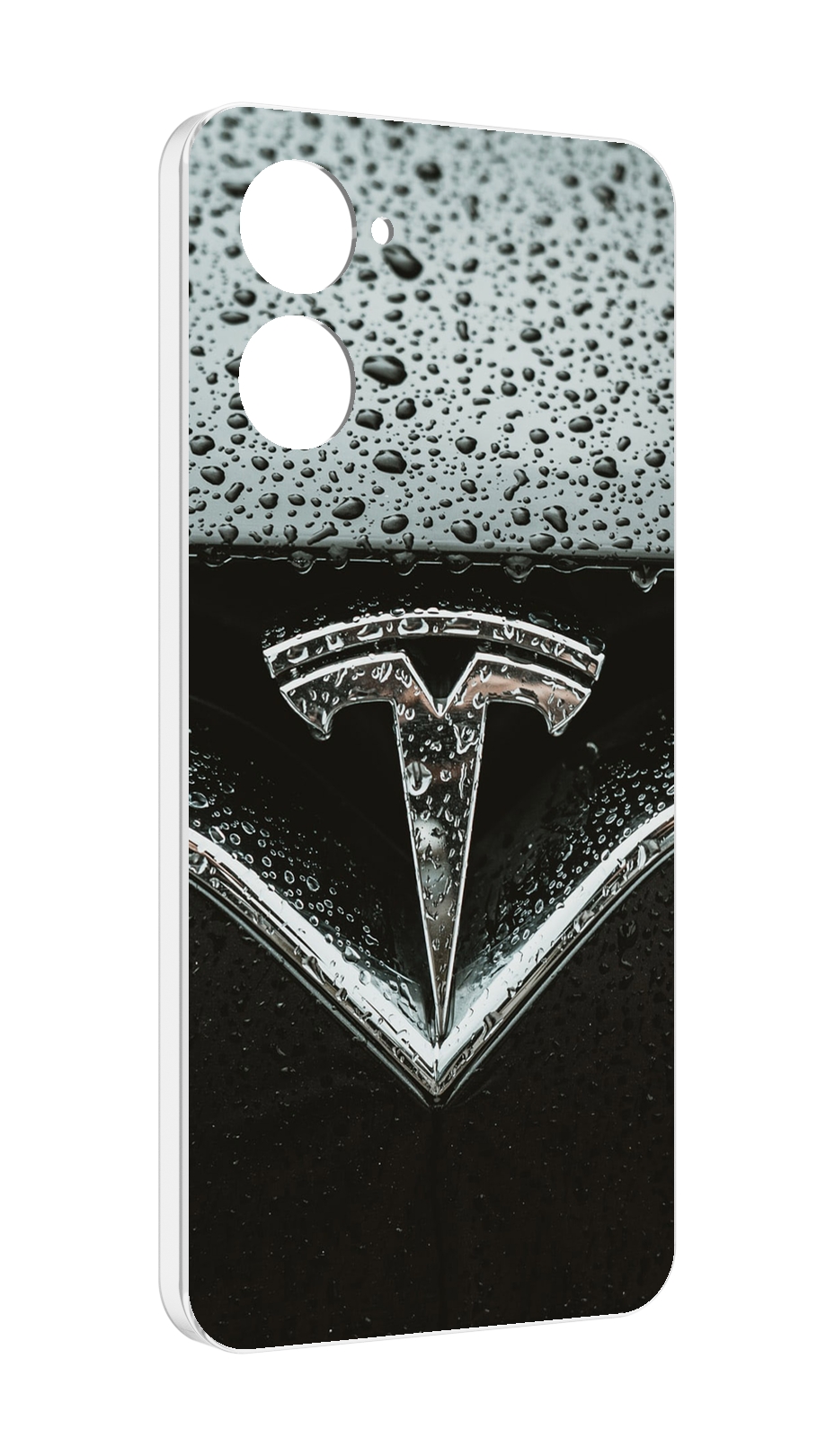 

Чехол MyPads tesla тесла 1 для Realme 10S противоударный, Tocco