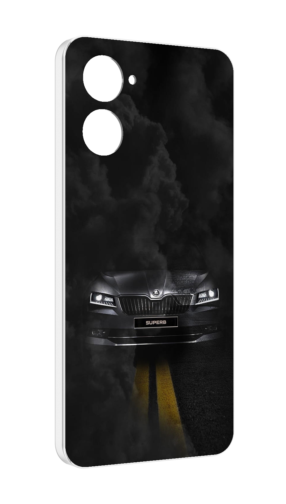 

Чехол MyPads skoda шкода 1 для Realme 10S противоударный, Tocco