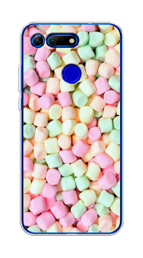 

Чехол Awog на Honor V20 (View 20) "Marshmallows", Зеленый;желтый;розовый, 67350-10