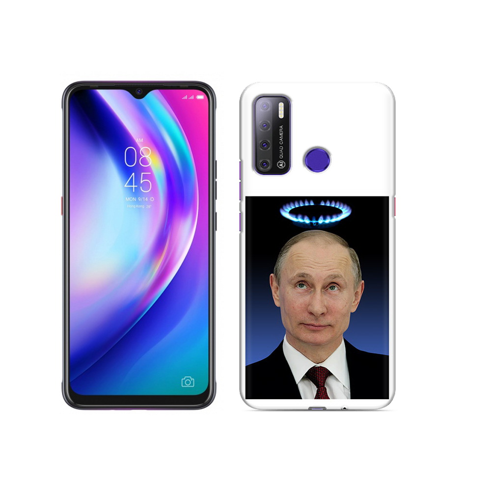 

Чехол MyPads Tocco для Tecno Pouvoir 4 святой газ, Прозрачный, Tocco