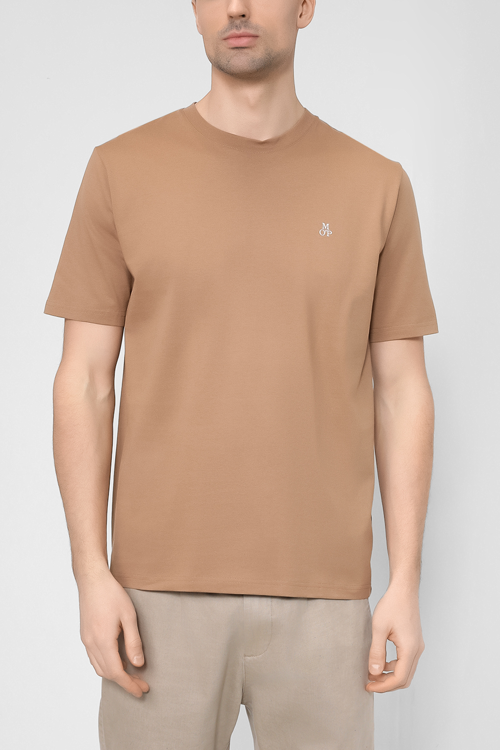 

Футболка мужская Marc O’Polo 320201251054 коричневая S, Коричневый, 320201251054