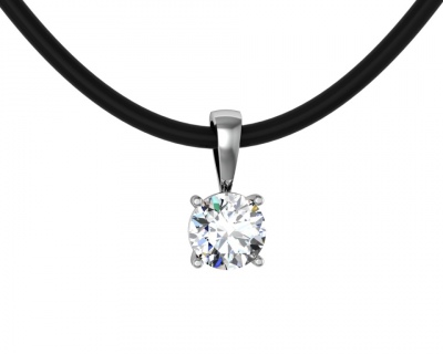 

Кулон из серебра с фианитом ПРИВОЛЖСКИЙ ЮВЕЛИР 461159-FA11, 461159-FA11