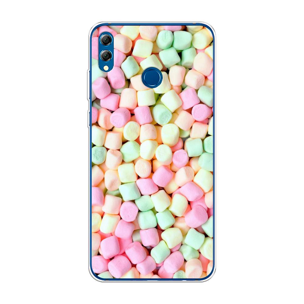 

Чехол Awog на Honor 8X Max "Marshmallows", Зеленый;желтый;розовый, 66550-10