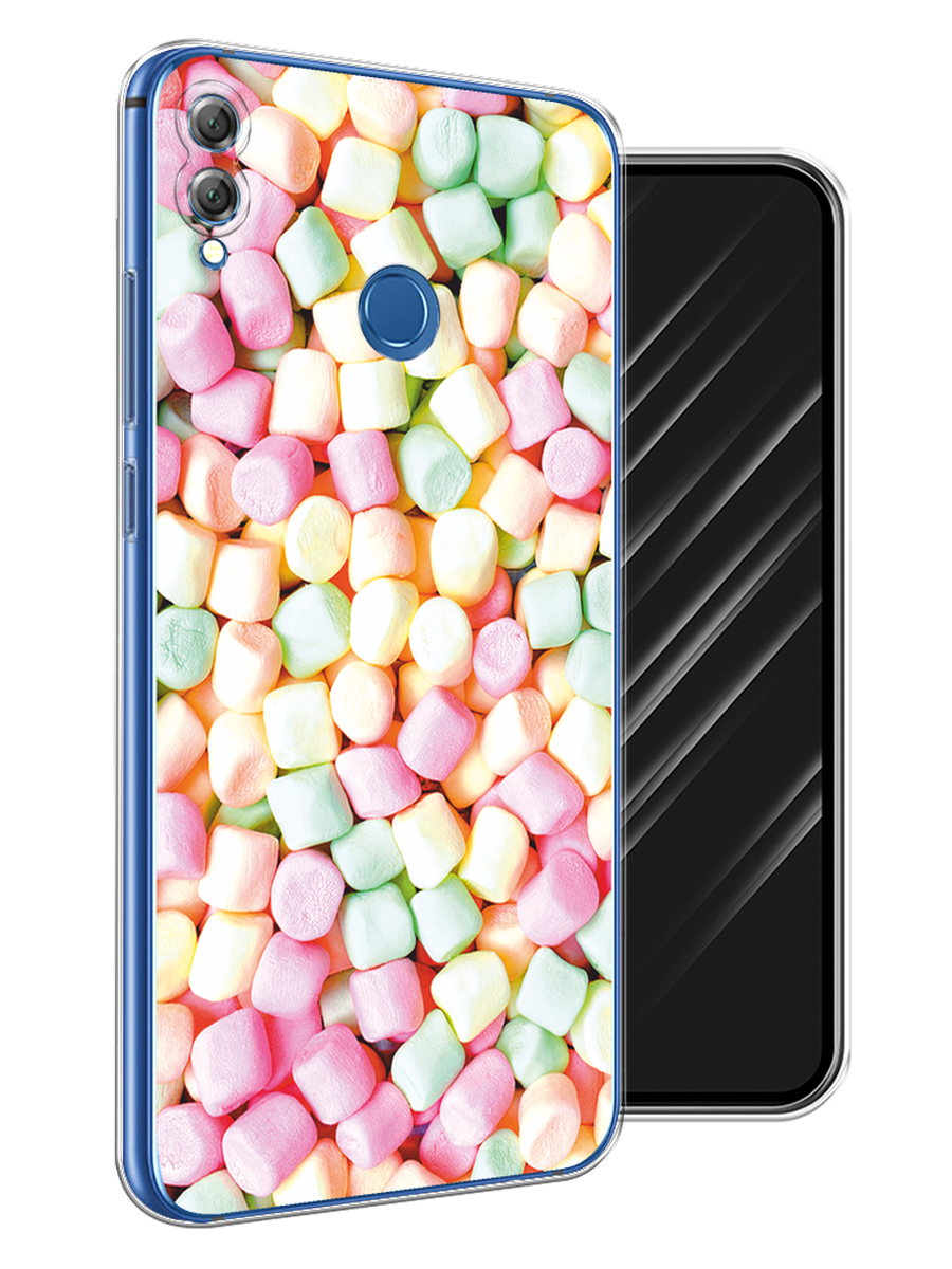 

Чехол Awog на Honor 8X "Marshmallows", Зеленый;желтый;розовый, 66750-10