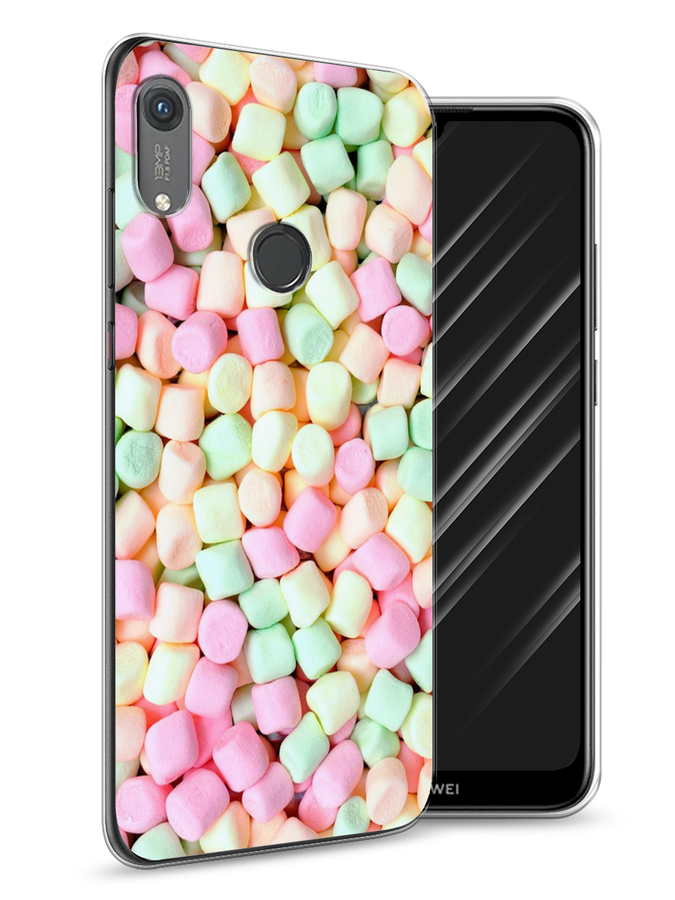 

Чехол Awog на Honor 8A (8A Pro/Prime) "Marshmallows", Зеленый;желтый;розовый, 68750-10