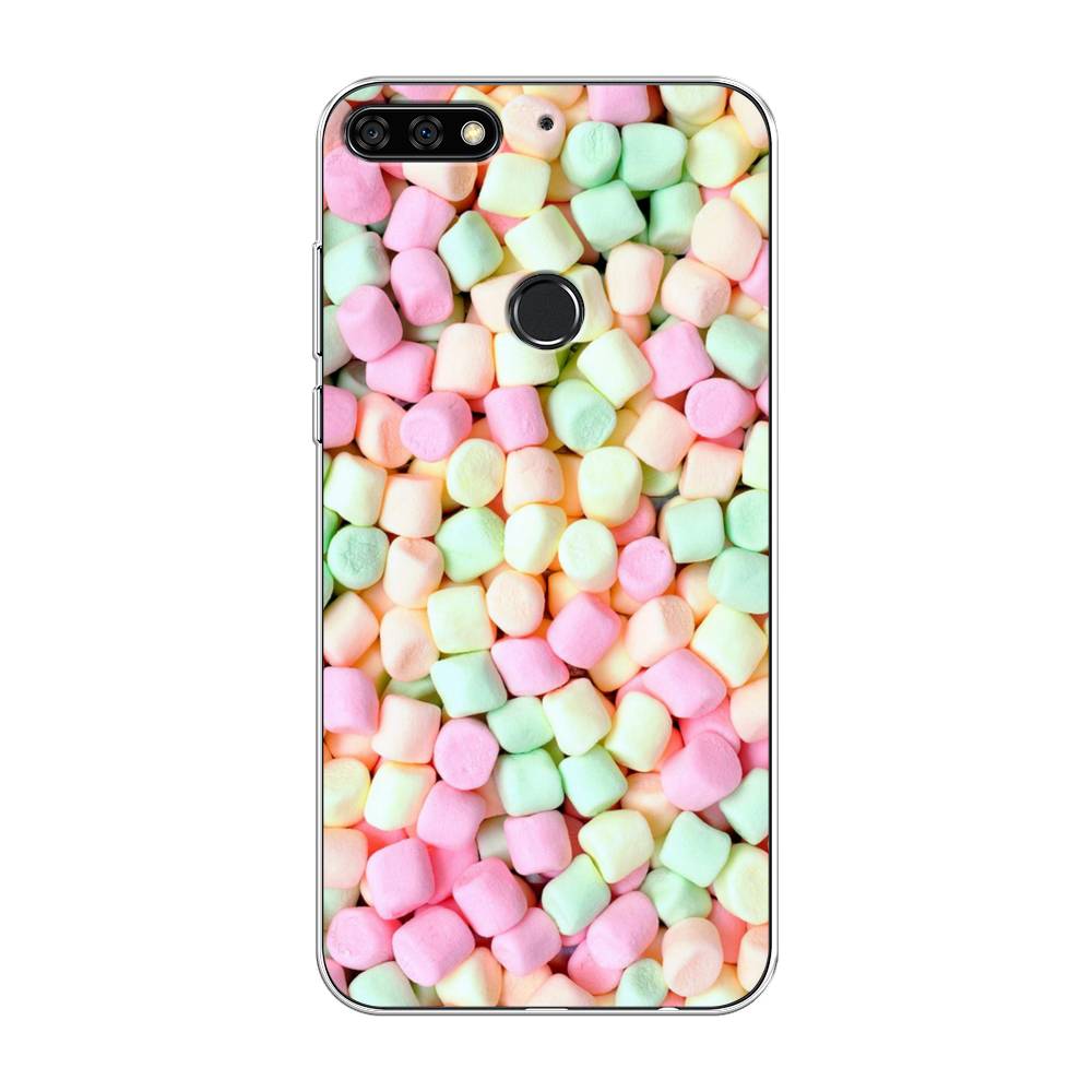 

Чехол Awog на Honor 7C Pro "Marshmallows", Зеленый;желтый;розовый, 65550-10