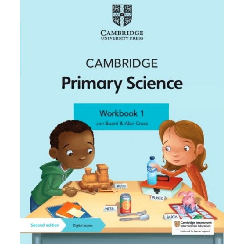 фото Книга primary science. stage 1. workbook + digital access (2021 version) cambridge audio