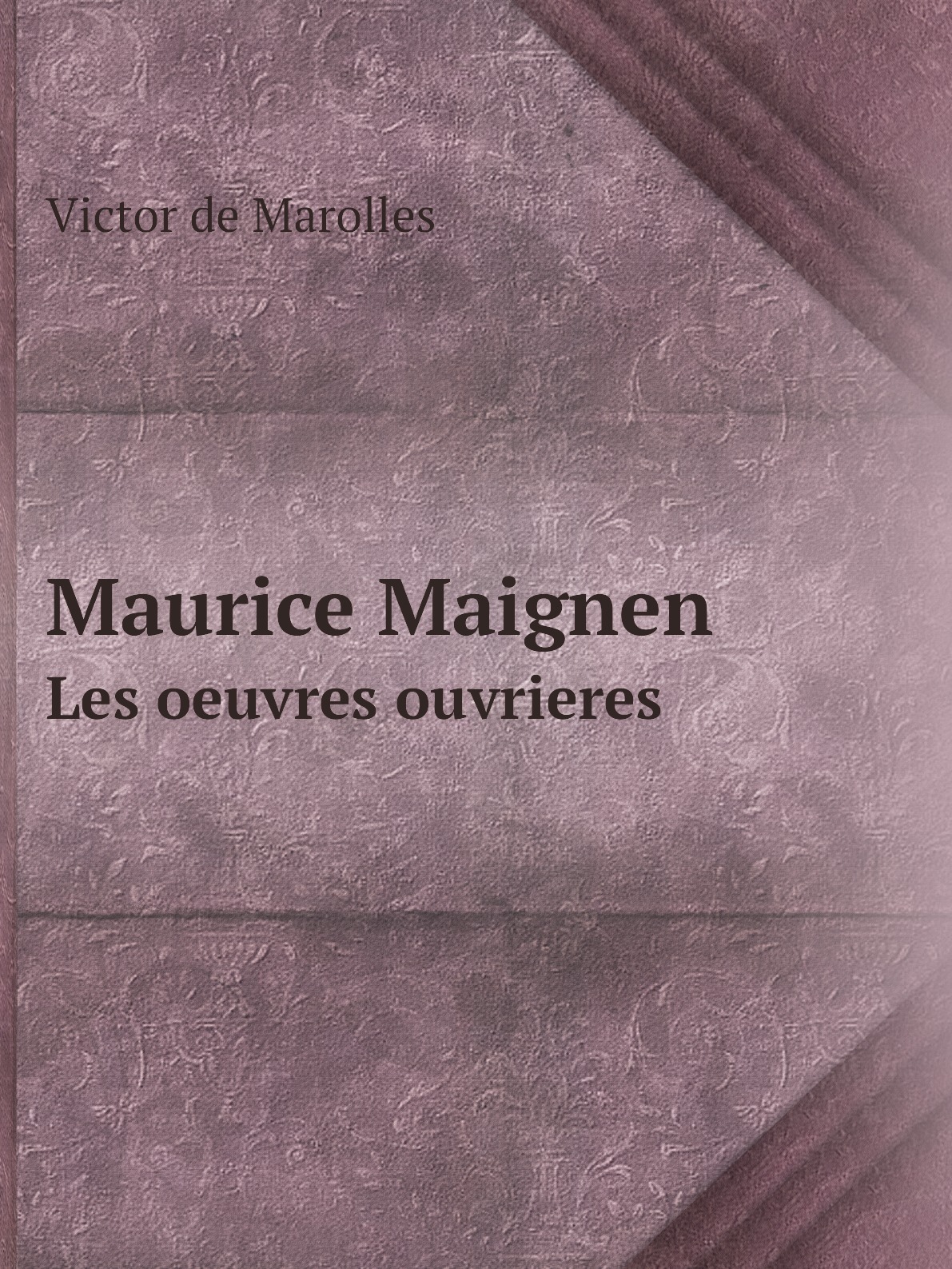 

Maurice Maignen