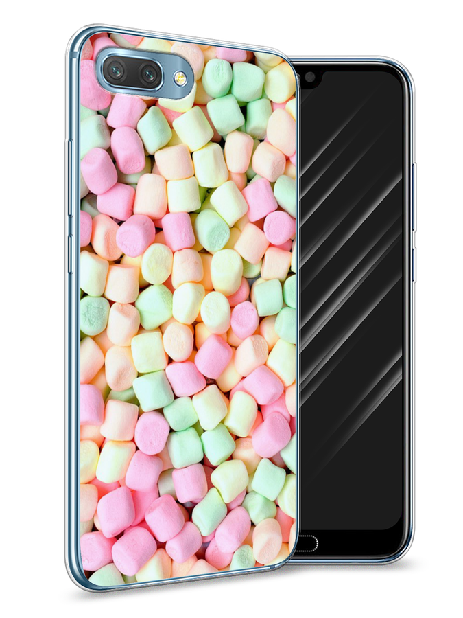 

Чехол Awog на Honor 10 "Marshmallows", Зеленый;желтый;розовый, 65350-10