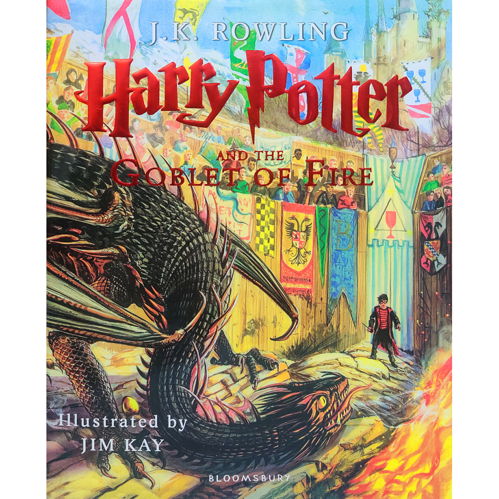 фото Книга harry potter & the goblet of fire - illustrated ed. bloomsbury publishing