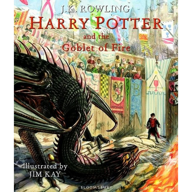 фото Книга harry potter & the goblet of fire - illustrated ed. bloomsbury publishing